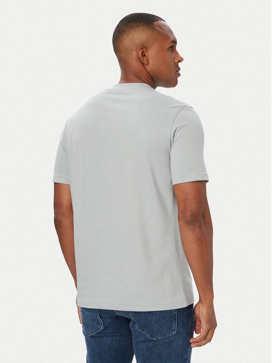 BOSS BOSS Camiseta Logo Tape2 50574200 Gris Regular Fit