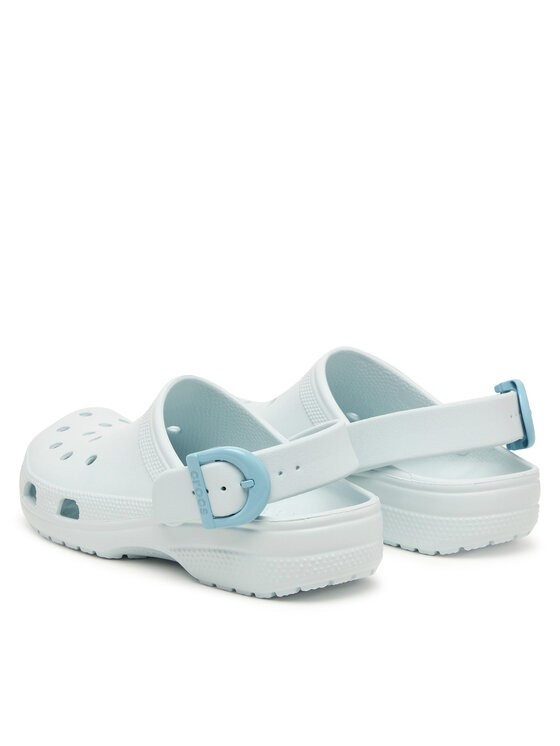 Crocs Шльопанці Crocs Classic Enamel Buckle Clog 213347 Світло-синій