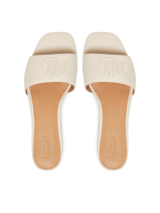 LAUREN RALPH LAUREN Παντόφλες LAUREN RALPH LAUREN Everley 802959143009 Κρεμ
