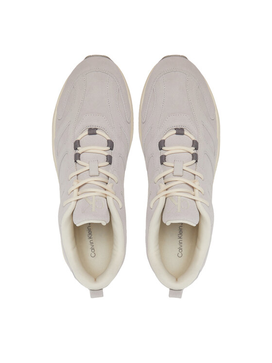 Calvin Klein Jeans Sneakersy Calvin Klein Jeans Retro Tennis Low Mg Mix Media YM0YM01171 Šedá