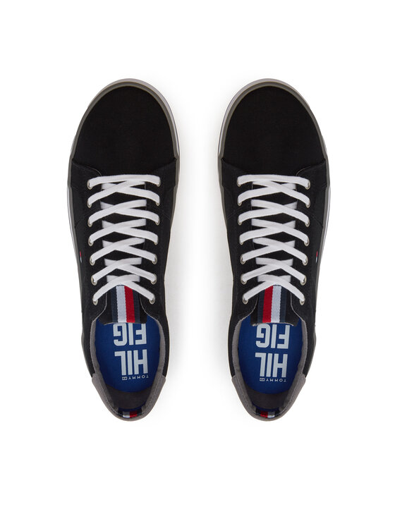 Tommy Hilfiger Zapatillas de tenis Tommy Hilfiger Harlow 1D FM0FM00596 Negro