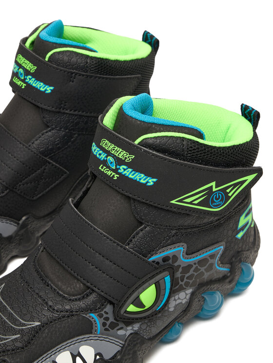 Skechers Апрески Skechers Skech-O-Saurus Lights 2.0 400122L BKLM Черен