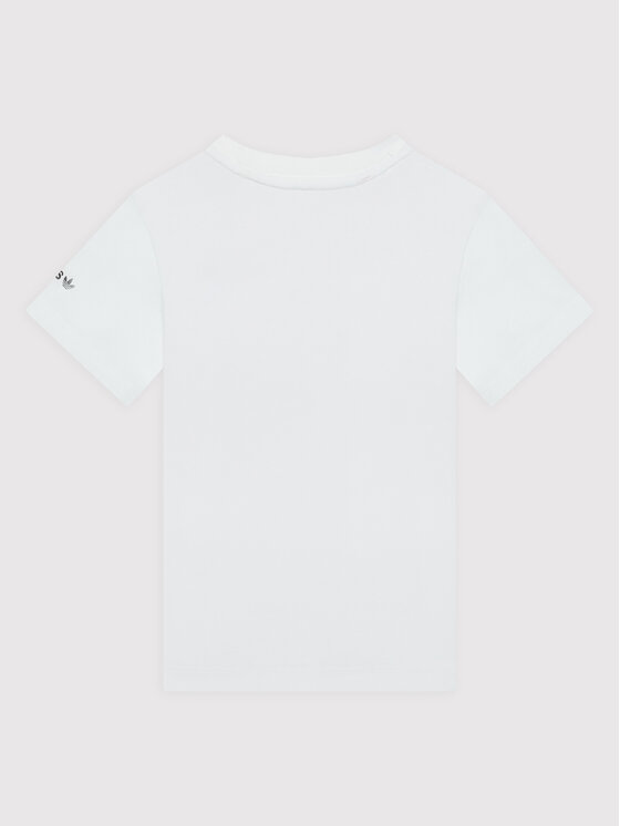 adidas adidas Футболка Graphic Stoked Beach HE6908 Білий Regular Fit