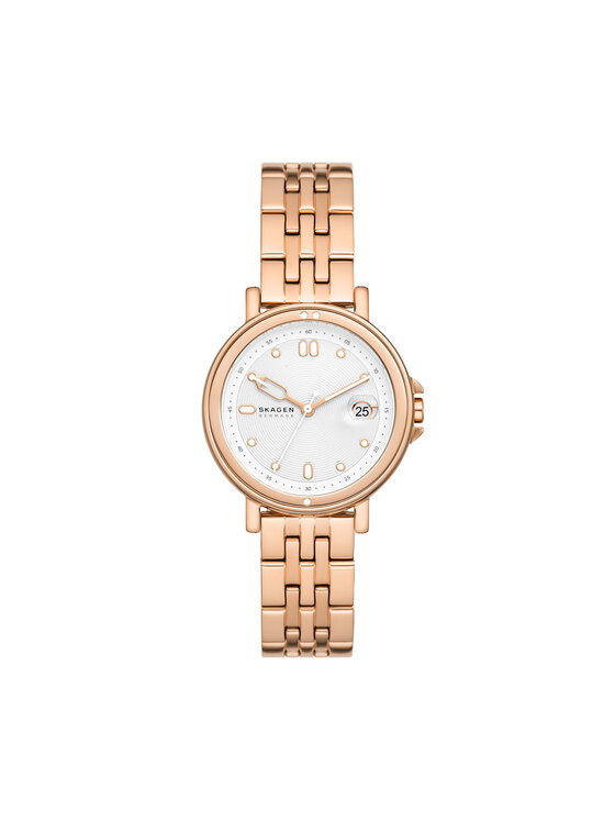 Skagen Годинник Skagen Signatur Sport Lille SKW3136 Рожеве золото