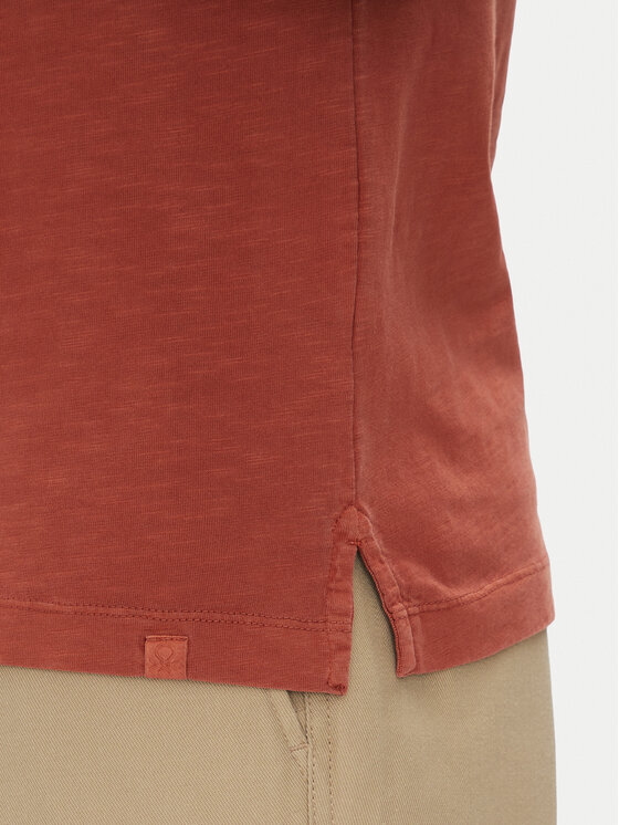 United Colors Of Benetton United Colors Of Benetton Футболка 36JGU105U Бордовий Relaxed Fit