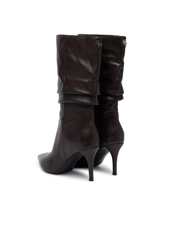 Guess Μποτάκια Guess FLFCRL LEA11 Σκούρο καφέ