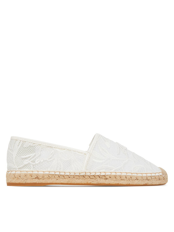 KARL LAGERFELD Εσπαντρίγιες KARL LAGERFELD Kamini KL80121A Λευκό