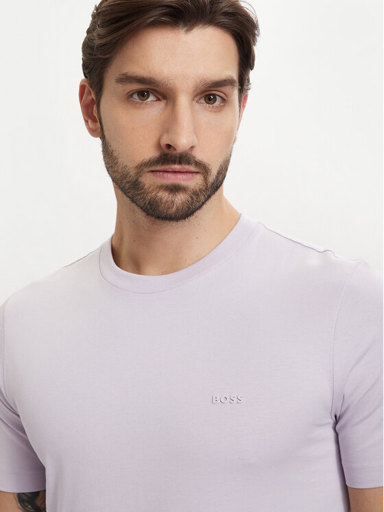 BOSS BOSS Camiseta Thompson 01 50468347 Morado claro Regular Fit