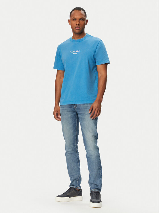 Calvin Klein Jeans Calvin Klein Jeans Camiseta LV04RB824G Azul Regular Fit