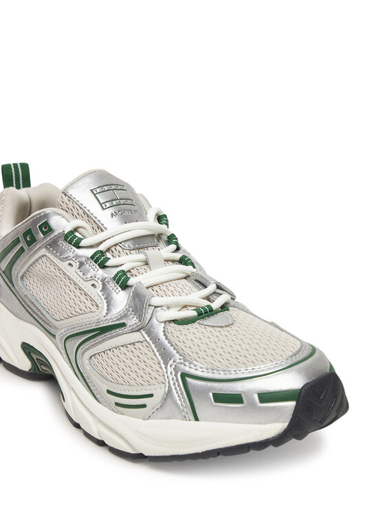 Tommy Jeans Sneakers Tommy Jeans Archive'97 Metallic EM0EM01572 Alb