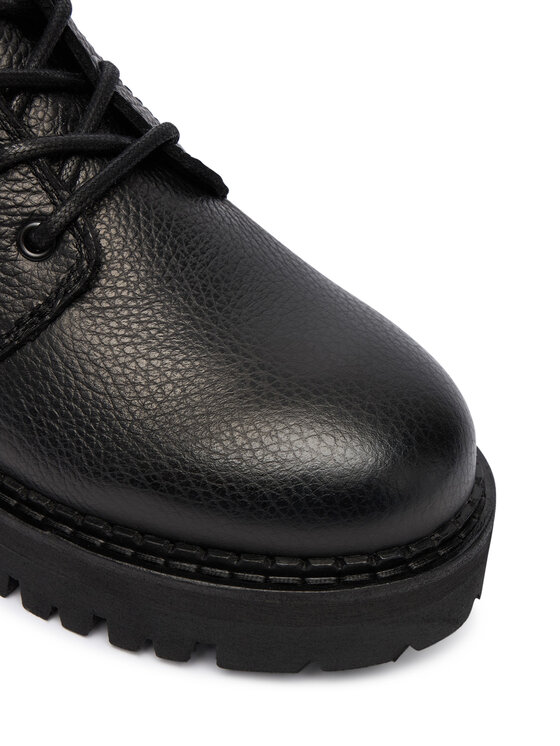 Tommy Jeans Туристически oбувки Tommy Jeans Tjw Urban Laceup Boot Wl EN0EN02906 Черен