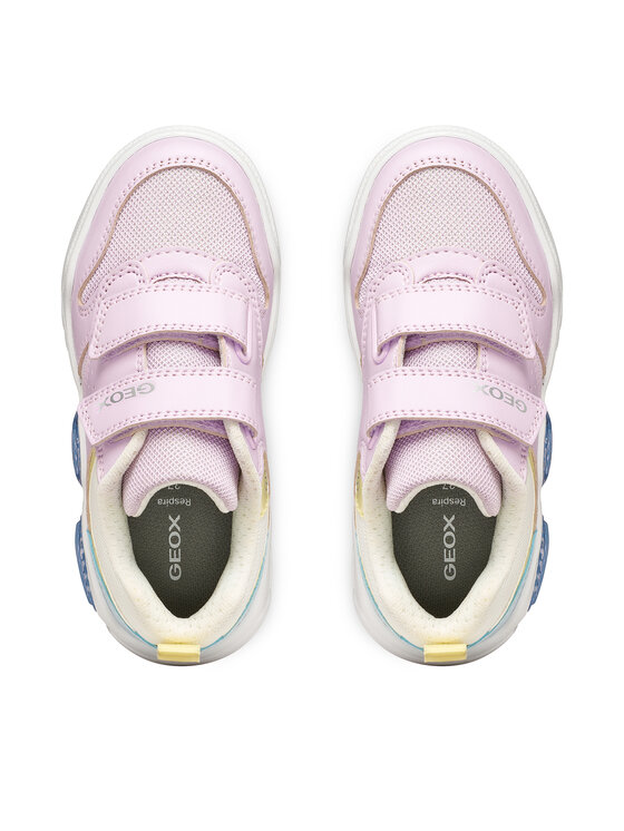 Geox Tenisice Geox J Illuminus Girl J55HPA 014BU C8RM4 M Ružičasta