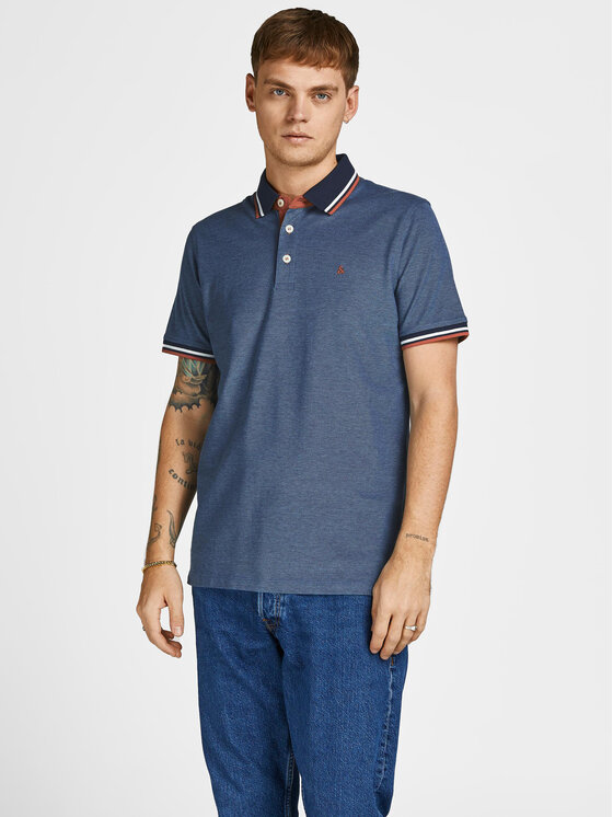 Jack & Jones Jack & Jones Conjunto de camisetas polo Paulos 12191216 De color Slim Fit