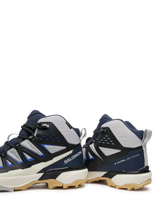 Salomon Trekingová obuv Salomon X Ultra 360 Edge Mid Gore-Tex L47698500 Sivá