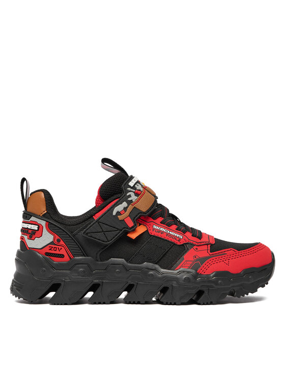 Skechers Sneakersy Skechers Mega-Flex Lite - Tuff Toolz 402130L/RDBK Czarny