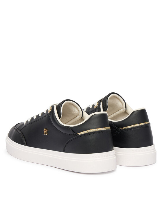 Tommy Hilfiger Сникърси Tommy Hilfiger Th Chic Cupsole FW0FW09106 Черен
