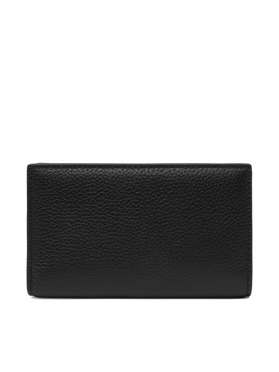 Calvin Klein Portofel Calvin Klein Emblem Hw Pebble Snap Cardholder LV04F1127G Negru
