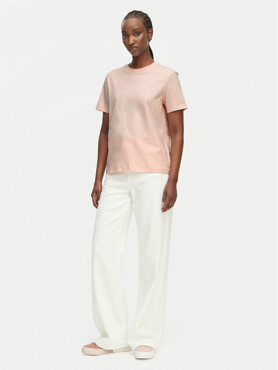 Calvin Klein Calvin Klein Camiseta 20s Classic Logo LV147C857G Rosa claro Regular Fit