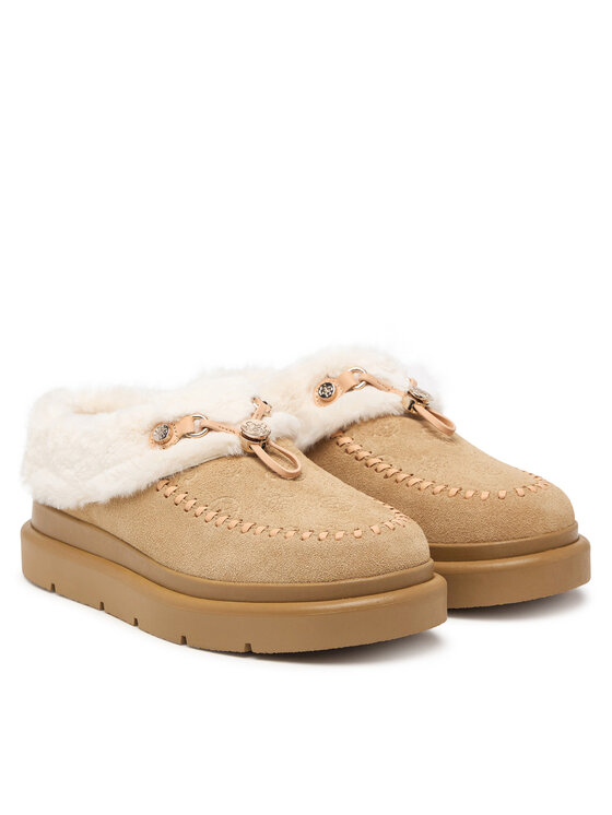 Guess Sniego batai Guess FLFKEY LEA19 Smėlio
