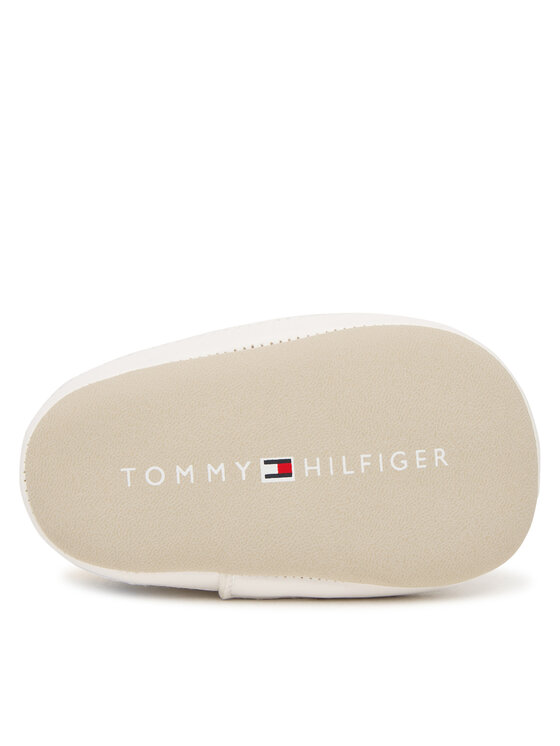 Tommy Hilfiger Tenisice Tommy Hilfiger Low Cut Velcro T0B9-34330-1755 Bijela