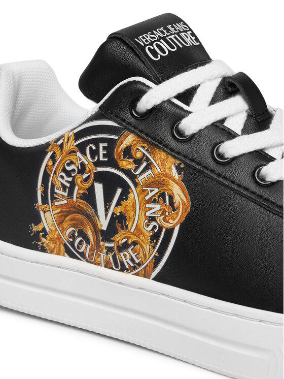 Versace Jeans Couture Снікерcи Versace Jeans Couture 80VA3SK3 ZPB73 899 Чорний