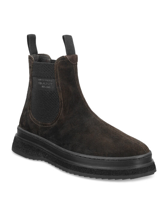 Gant Kotníková obuv s elastickým prvkem Gant 31653138 Hnědá
