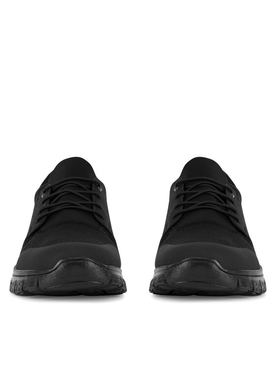 Rieker Sneakersy Rieker B6650-00 Černá