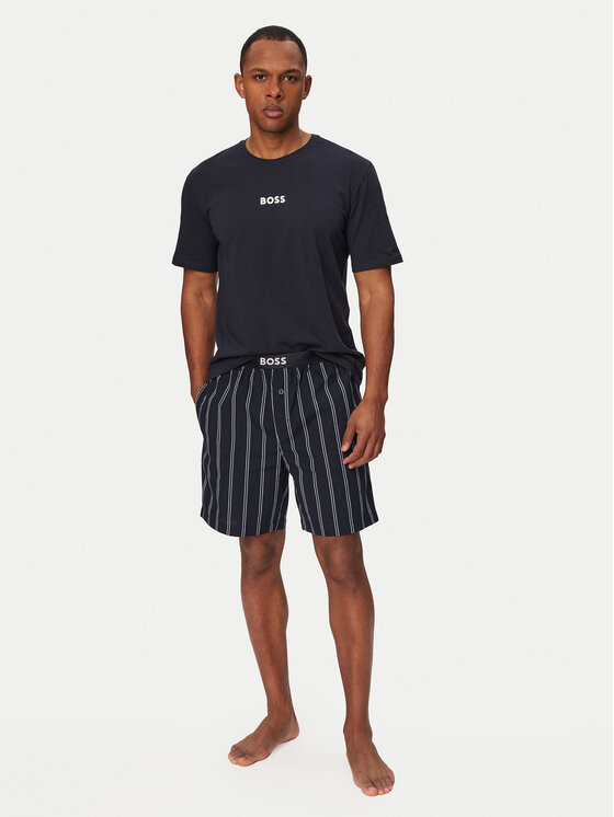 BOSS BOSS Pijama Easy 50545944 Azul marino Regular Fit