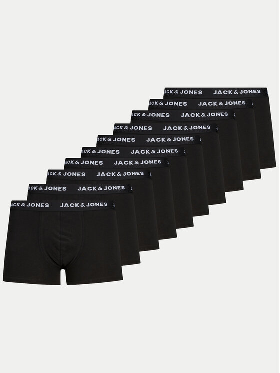 Jack & Jones Jack & Jones Комплект боксерів Solid 12189937 Чорний