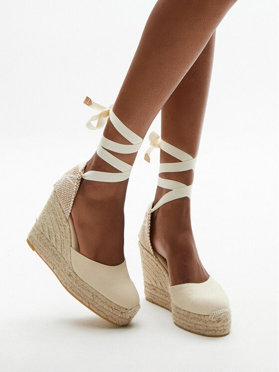 Castañer Espadrile Castañer Carina/6/001 020964 Alb