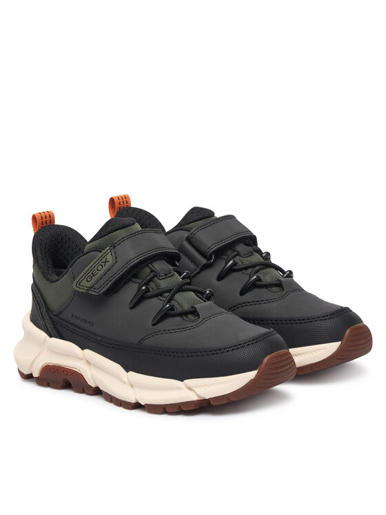 Geox Sneakersy Geox J Flexyper Plus Boy B Abx J56LCA 0MEFU C0033 M Zielony ciemny