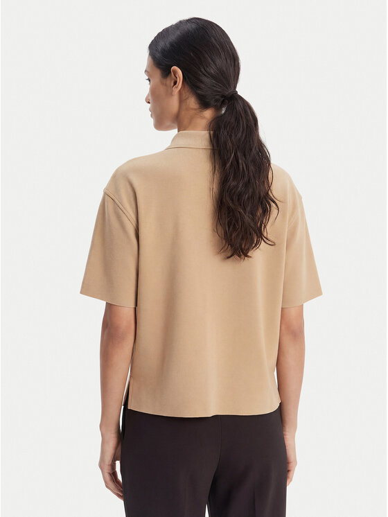 Calvin Klein Calvin Klein Polo LV044E241G Beis Relaxed Fit