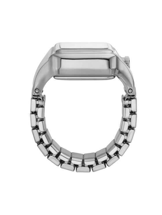 Fossil Hodinky Fossil Watch Ring ES5344 Strieborná