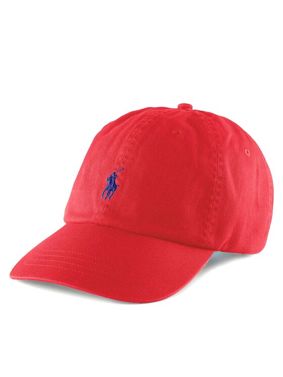 Polo Ralph Lauren Бейсболка Polo Ralph Lauren 211912843022 Червоний