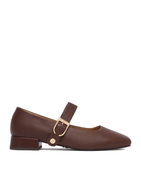 U.S. Polo Assn. Μπαλαρίνες U.S. Polo Assn. Amelia001-Blk EO-AMELIA001W/GL1 Καφέ