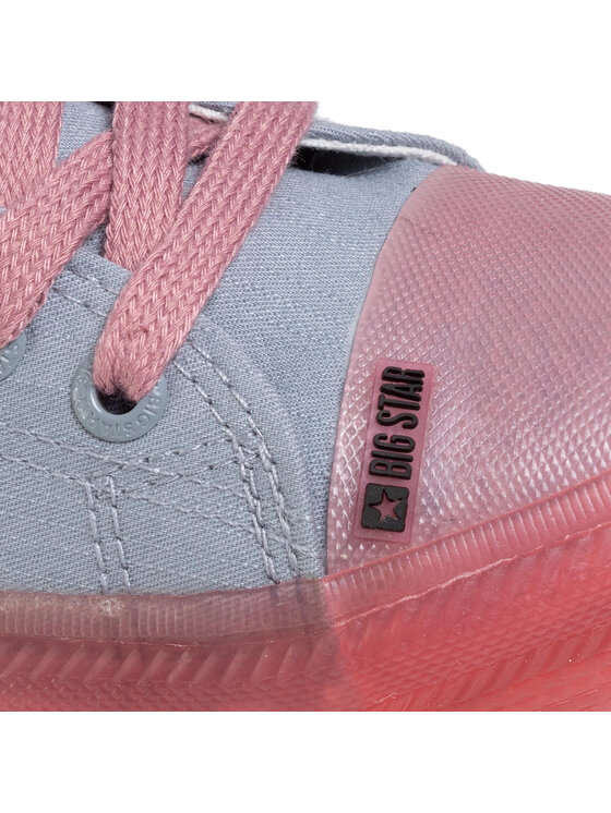 Big Star Shoes Plátenky Big Star Shoes FF274260 Sivá
