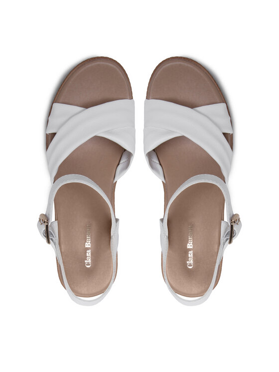 Clara Barson Sandale Clara Barson WS202-01 Bijela