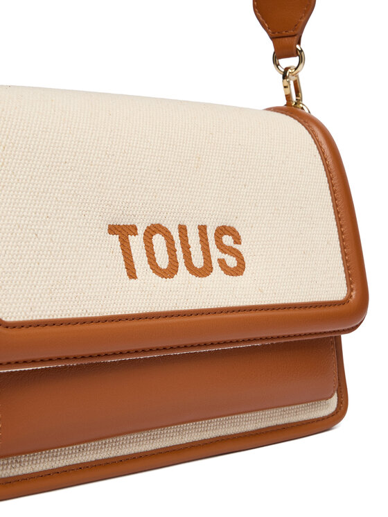 TOUS Сумка TOUS BANDOLERA M. AUDREE CANVAS 2002202743 Коричневий