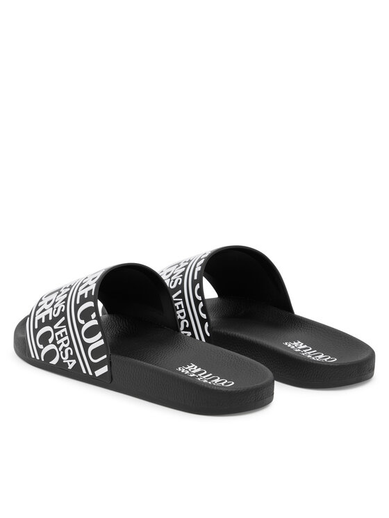 Versace Jeans Couture Шльопанці Versace Jeans Couture 79YA3SQ1 71352 899 Чорний