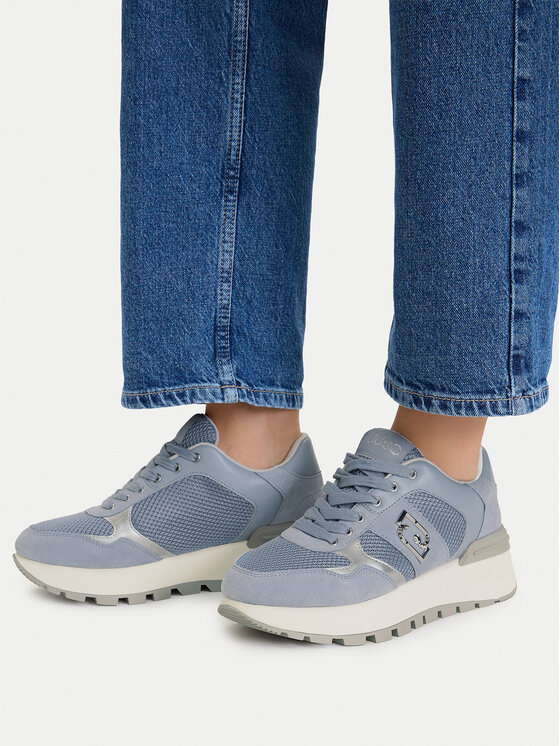 Liu Jo Sneakersy Liu Jo Amazing 43 Bis BA6031 PX027 Modrá
