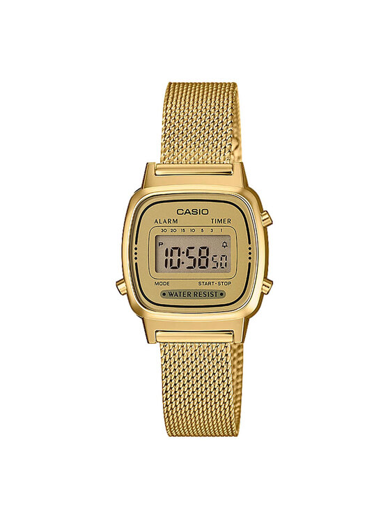 Casio Sat Casio Vintage LA670WEMY-9EF Zlatna