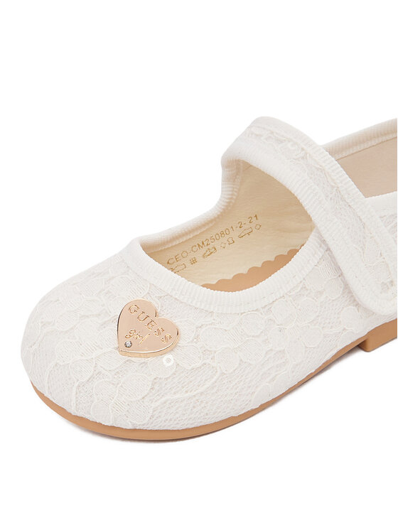 Guess Балетки Guess CEO-CM250801-2 Білий