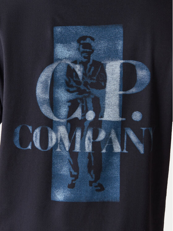 C.P. Company C.P. Company Camiseta 20CMTS143A110579W Azul marino Regular Fit