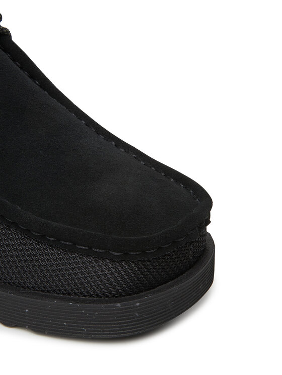 Clarks Poltopánky Clarks Wallabee  26181387 Čierna