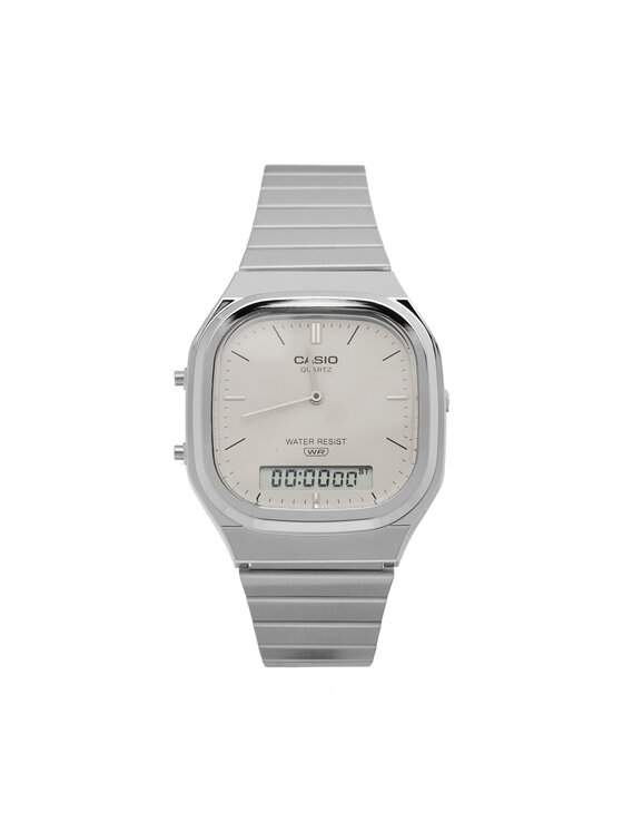 Casio Orologio Casio Vintage AQ-240E-7A2EF Argento