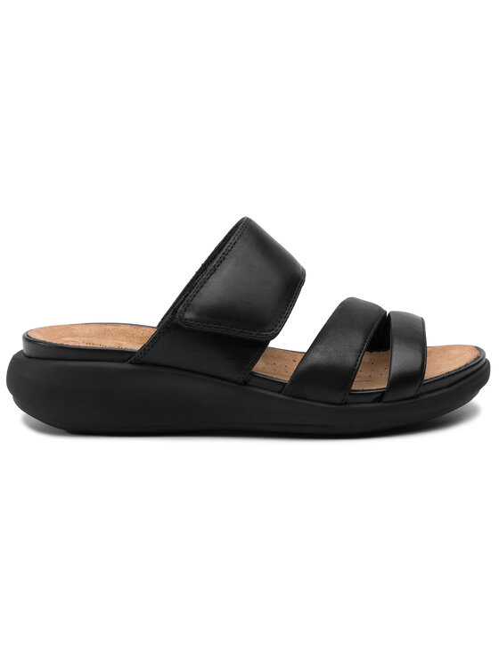 Clarks Papucs Clarks Un Bali Way 261402234 Fekete