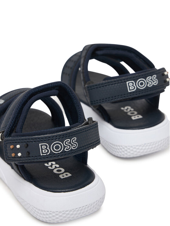 BOSS Sandali BOSS J52823 M Blu scuro