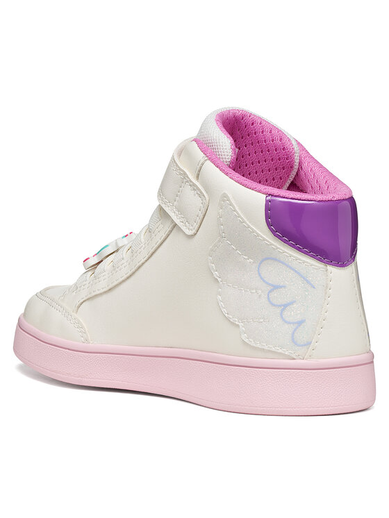 Geox Сникърси Geox J Eclyper Girl J66LRA 0BCQ6 C0653 M Бял