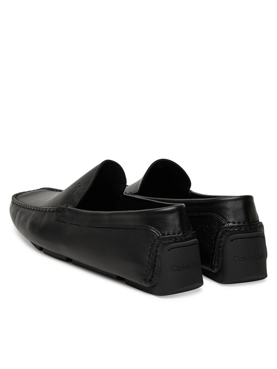 Calvin Klein Mocasini Calvin Klein Driver Lth HM0HM01864 Negru