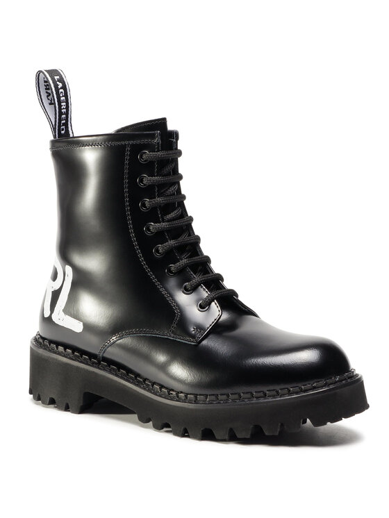 KARL LAGERFELD Bakancs KARL LAGERFELD KL45450 Fekete